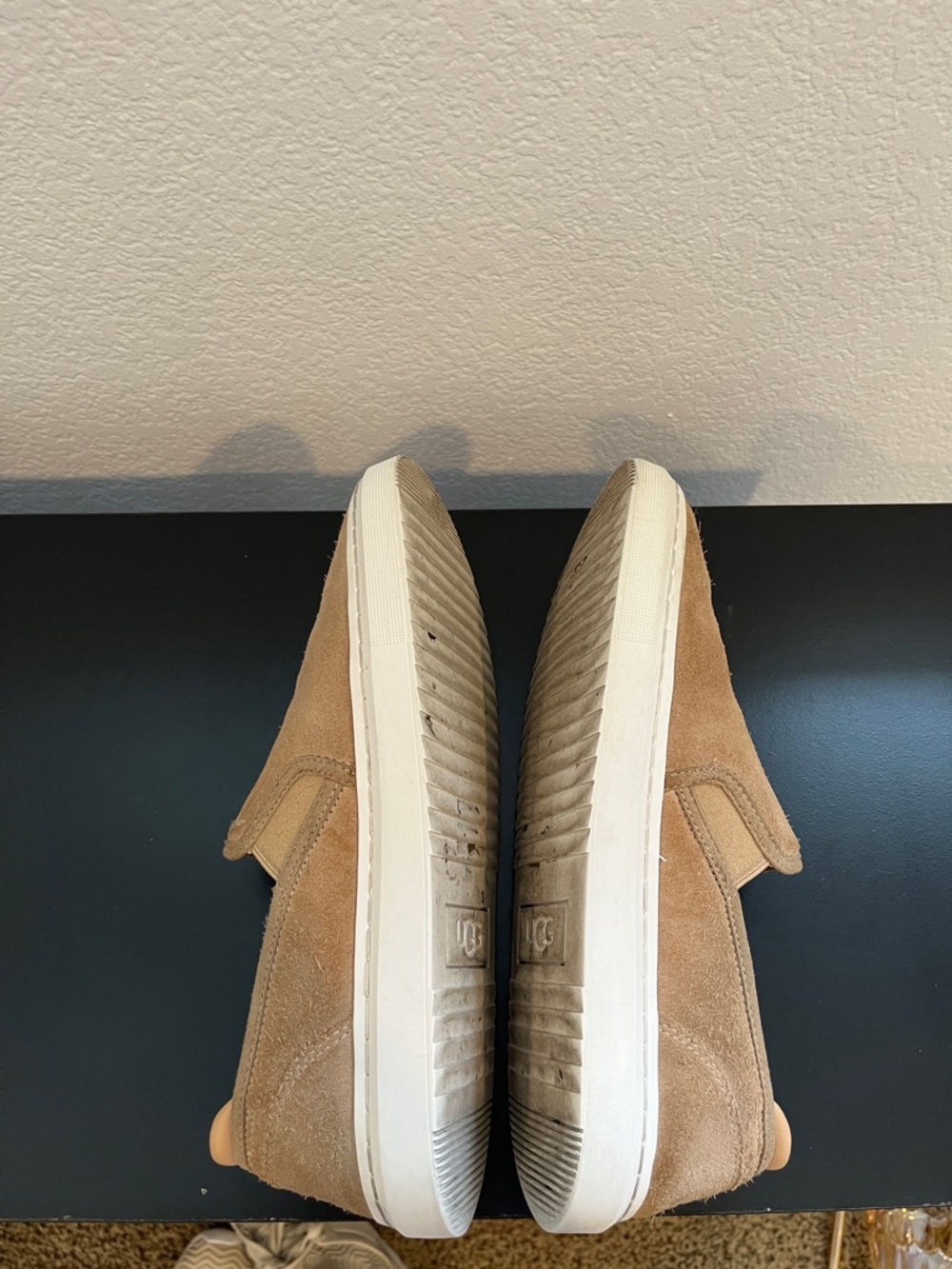 UGG Womens Chestnut Suede Slip-On Casual Loafers - Picture 5 of 8